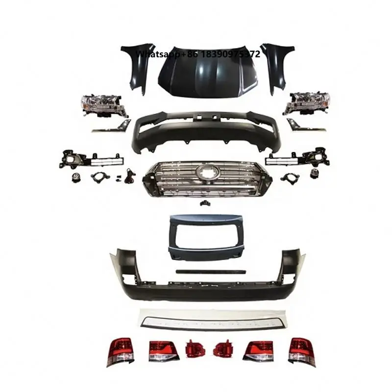 Auto Parts Car Front Body Kit Upgrade Modification Bumpers Body Kit for Land Cruiser 2016