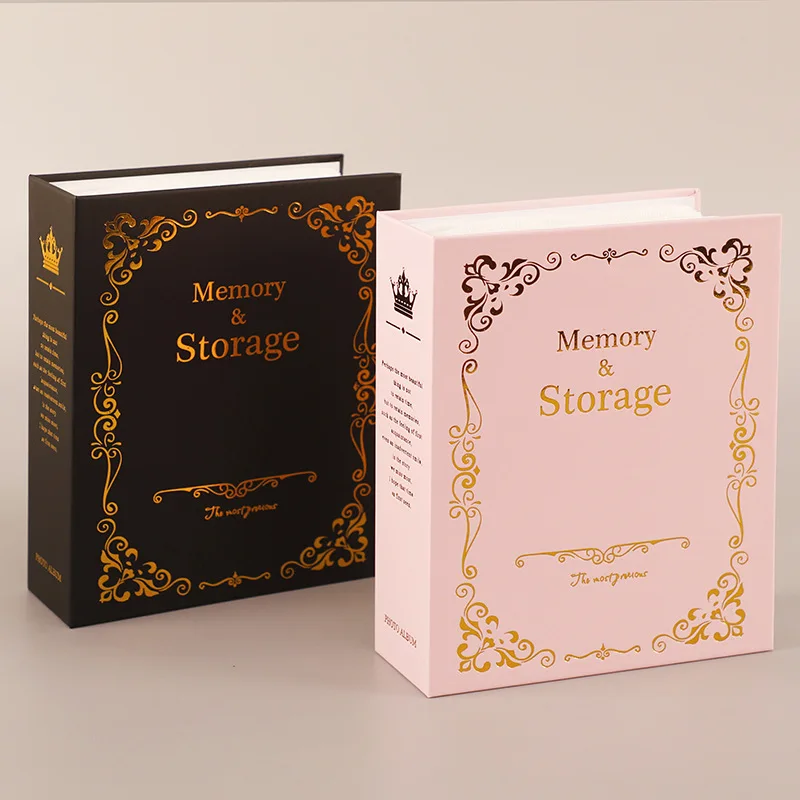 Modern Style 6-inch 100 Sheets Home Photo Album High-quality Insert Style Storage Album Book Recording Baby Growth Photo Album