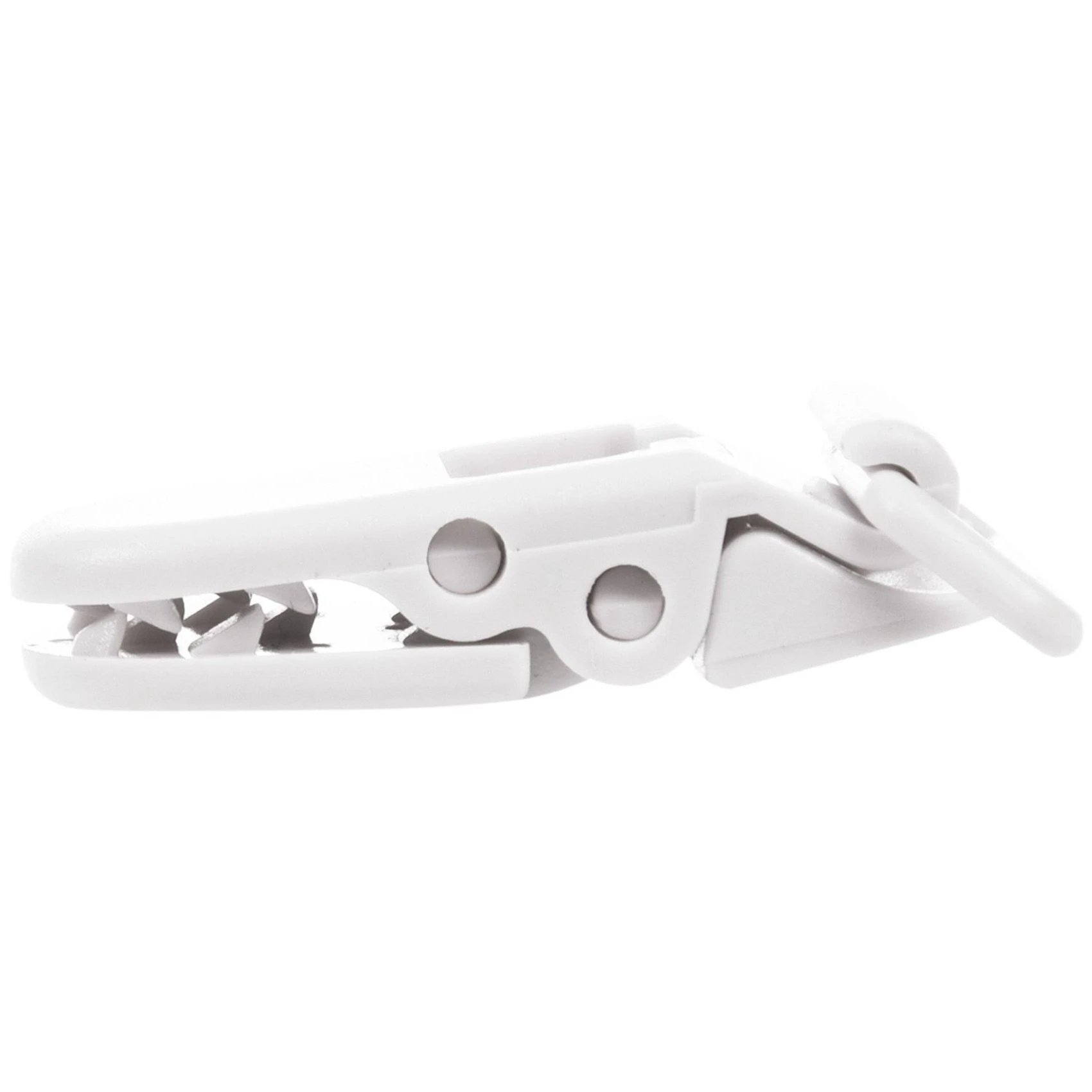 B78B-20Pcs طفل أطفال على شكل حرف T مشابك لهاية بلاستيكية مهديء دمية نمط شارة حامل أبيض