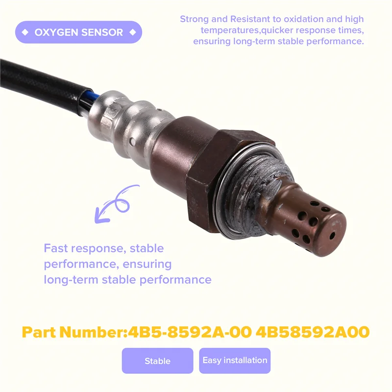 

AS57-Oxygen Sensor 4B5-8592A-00 4B58592A00 Motorcycle For YAMAHA TMAX500 XP500 FJR1300 A FJR1300 2013-2020