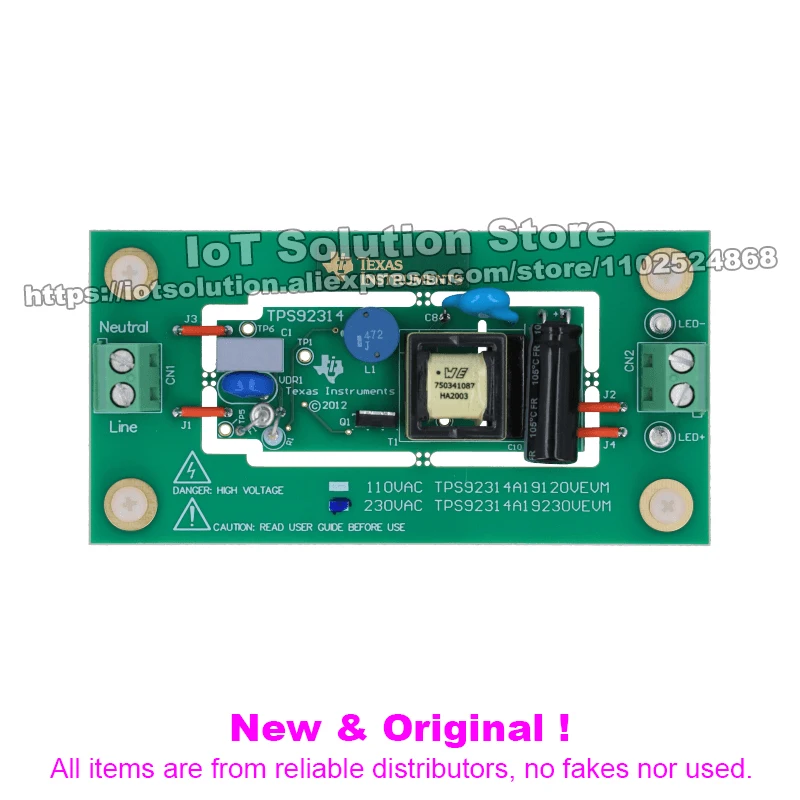 TPS92314A19230VEVM Off-Line Primary Side Sensing Controller with PFC Evaluation Module Board