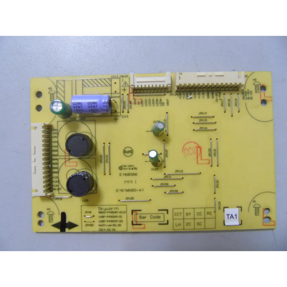 

for Skyworth 49E510e 360E Constant Current Plate 5800-P49dwm-0110 168P-P49dwm-00/01