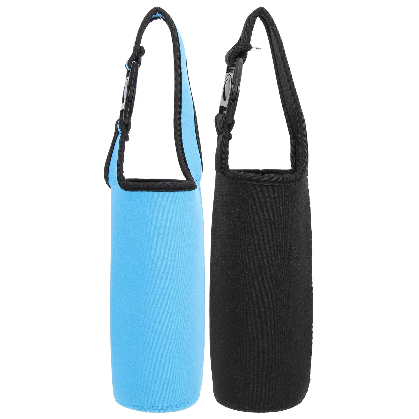

2 Pcs Insulated Water Bottle Covers Anti Scalding Cup Holder Portable Bottle Carrier Pouch For Stainless Steel Plastic Cups