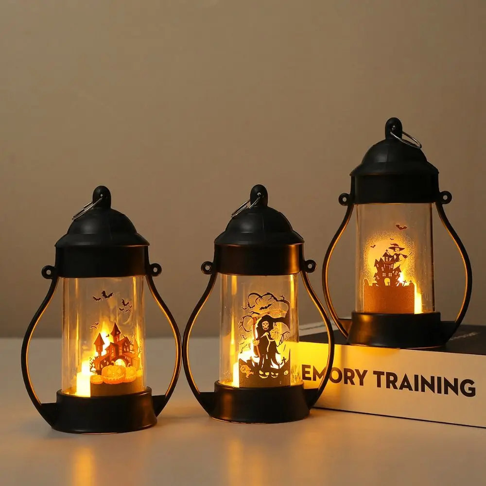 

New Portable Halloween Led Lamp Ghost Cartoon Anime LED Pumpkin Light Halloween Decorative Light Halloween Decor Supplies