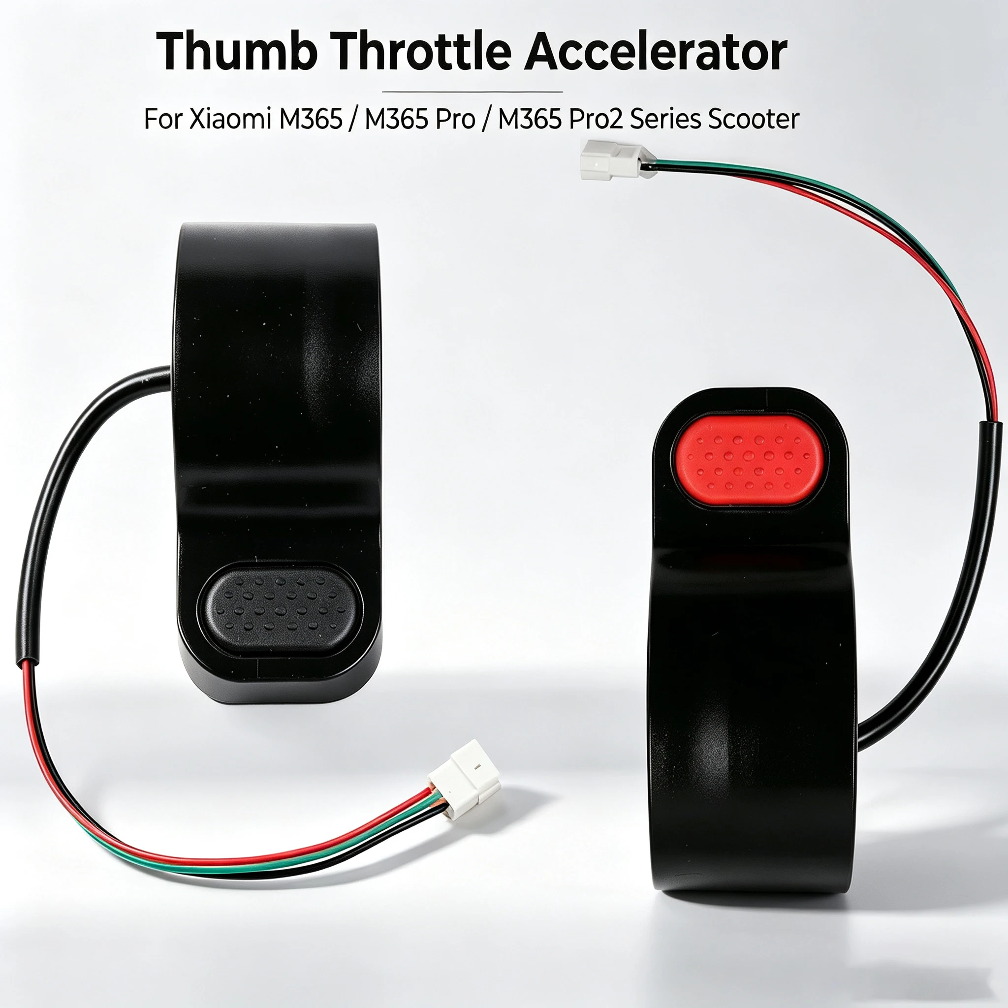 Thumb Throttle Accelerator 3‑Pin Plug&Play For Xiaomi M365 Pro Pro2 E-Scooter Fix Broken Unresponsive Speed Control Spare Parts
