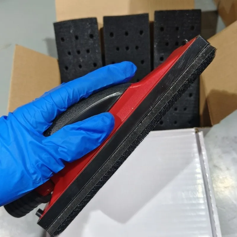 

HHO-Push Plate Grinding Tool For Hand Grinder Sanding Tool-70X198mm For Automotive And Furniture Polishing Hand Block