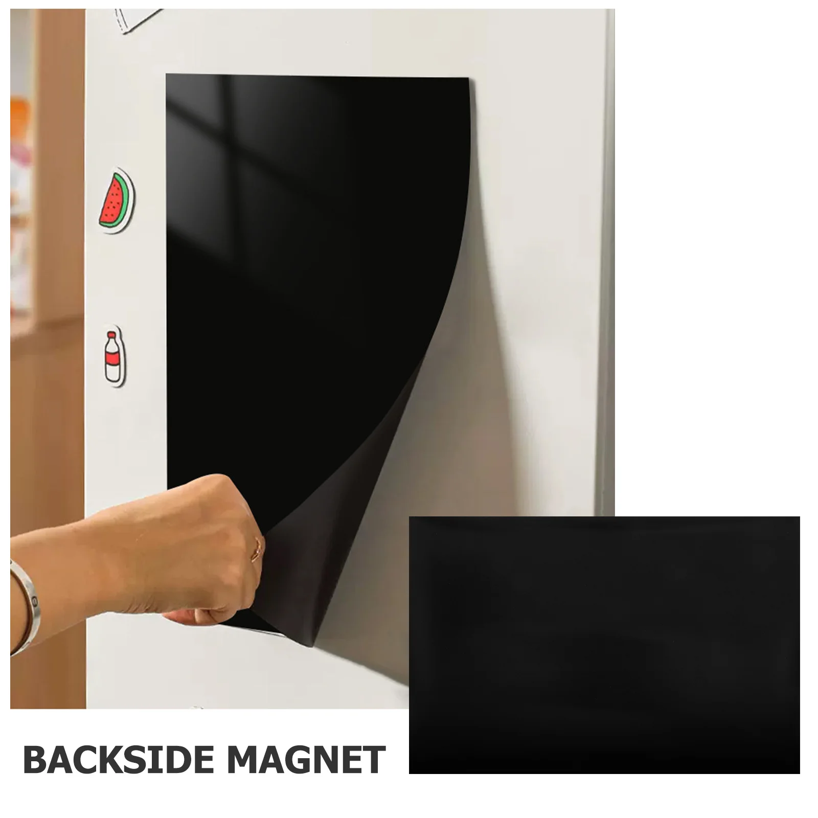 

2 Sheets Removable Dry Erase Sheet Practical Erasable Blackboard Drawing Writing Board Classroom Message Dry Erase Sheet