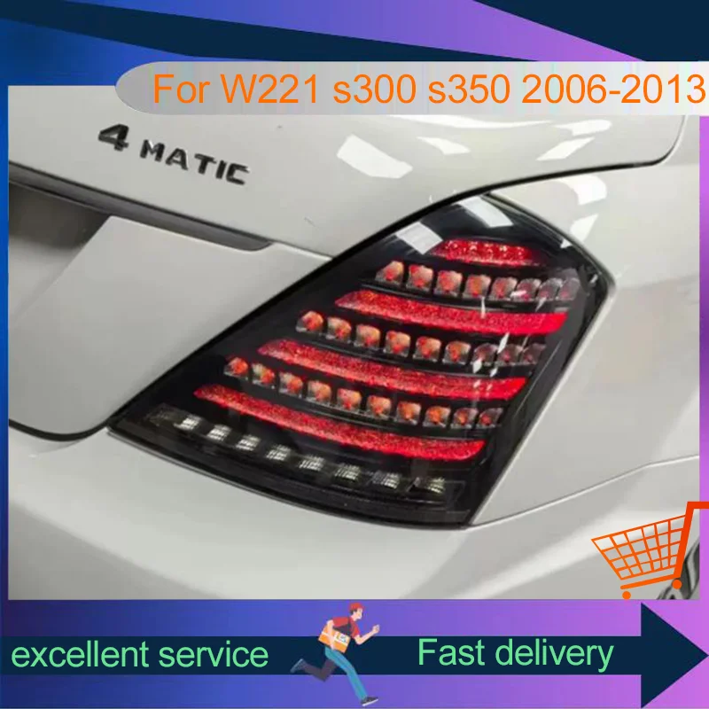 Car Stuff Styling For Mercedes Benz S-Class 2006-2013 W221 S300 S350 Reverse Lamp DRL Taillight Upgrade LED Bulbs Auto Accessory