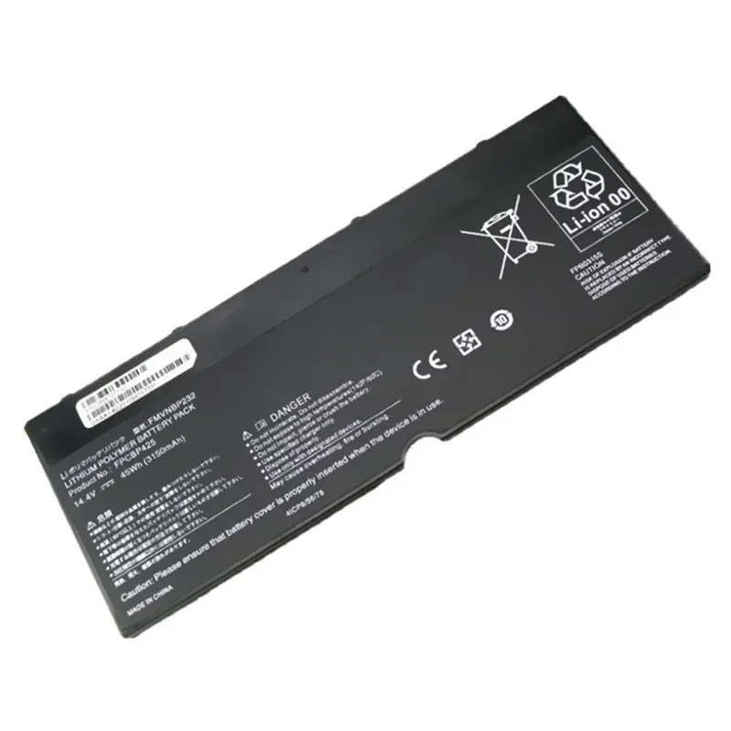 FMVNBP232 FPCBP425 Laptop Battery for Fujitsu Lifebook U745 T935 T904U FPB0315S 14.4V 45Wh 3150mAh  Bateria Notebook