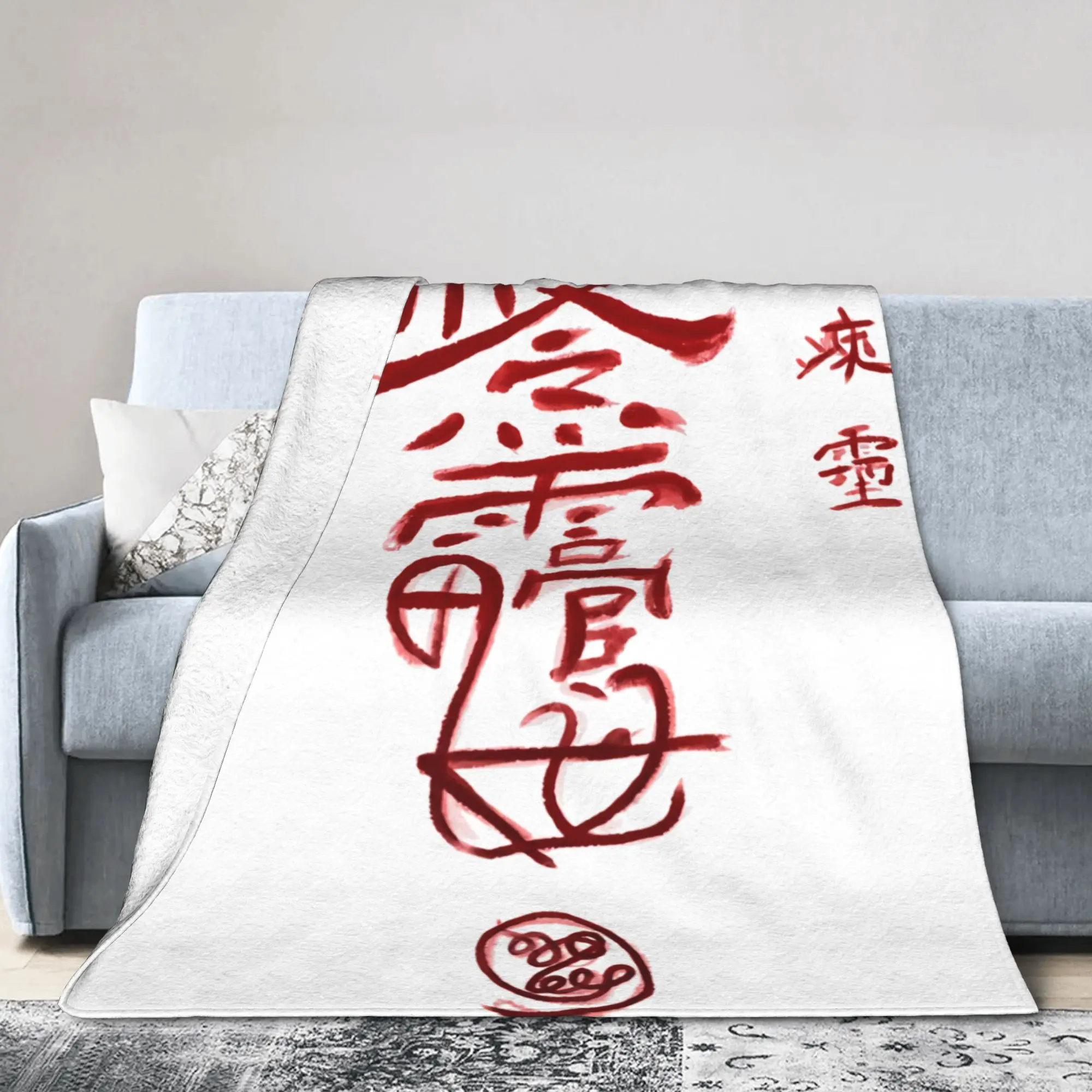 Warm Soft Blanket Camping WangXian Bunny Mo Dao Zu Shi The Untamed Throw Blanket  Flannel Bedspread For Couch Bed Sofa Bed Cover