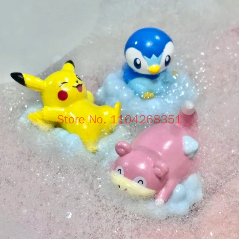 Bandai Pokemon Starry Night Series Bath Salt Blind Box Surprise Blind Bag With Mini Figure Model Toy Inside Lavender Scent Gift view 2
