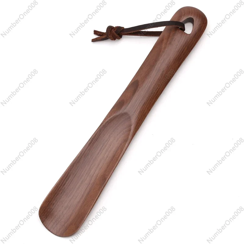 Wooden Shoehorn, Shoe Lift, Solid Wood Shoe Draw Shoehorn, Super Long Household Long Handle Shoe Wear