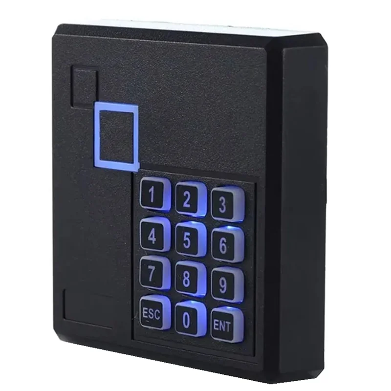 Lettore di controllo accessi BTLIFE-RFID Lettore di schede di controllo accessi con password magnetica Wiegand 26/34 Uso in uscita con controllo accessi Mac