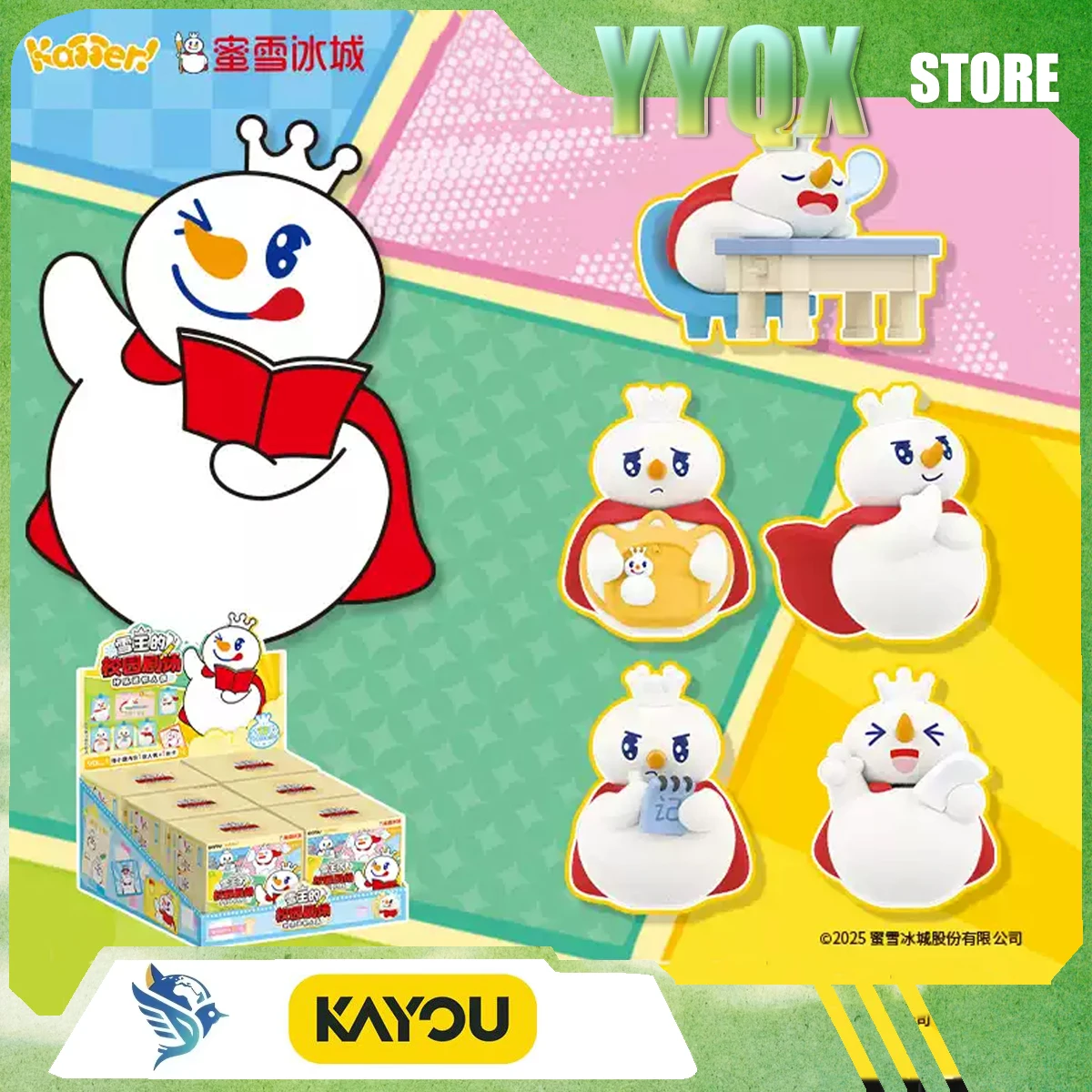 

KAYOU 2026 New MIXUE Moe Particle Mini Collection Ornament Toy Periphery Gift Cartoon Anime Surprise Commemorate Rare Like