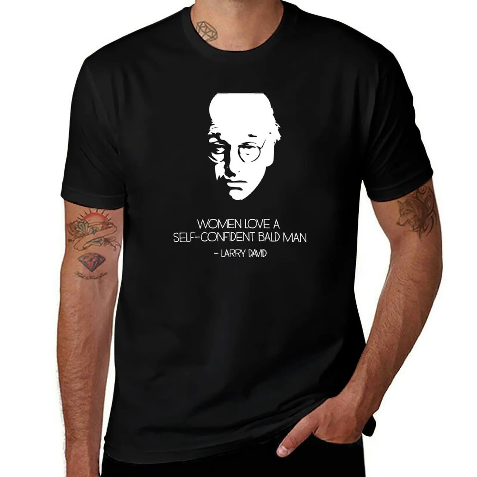 Larry David T-Shirt Work Comfort T-Shirt for Men
