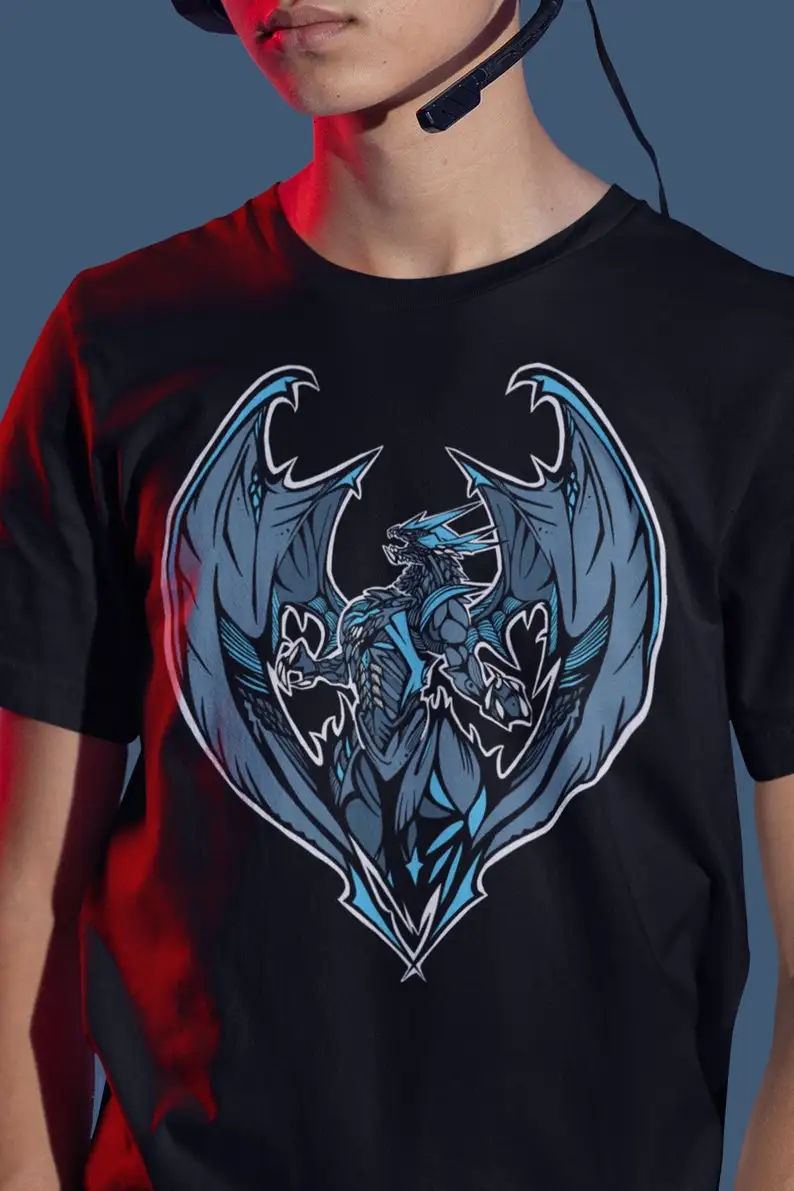 Summoner's Bahamut Final Fantasy 14 FFXIV T shirt Fan Merch Men Women Unisex shirt