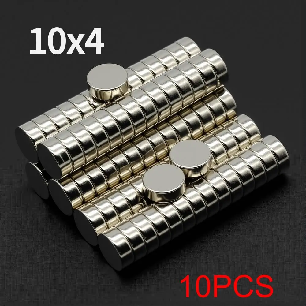 Krachtige Neodymium magneet N35 NdfeB permanente magnetische imanes ronde supersterke koelkastmagneten DIY 10x1 10x2 10x3 10x4 10x5mm