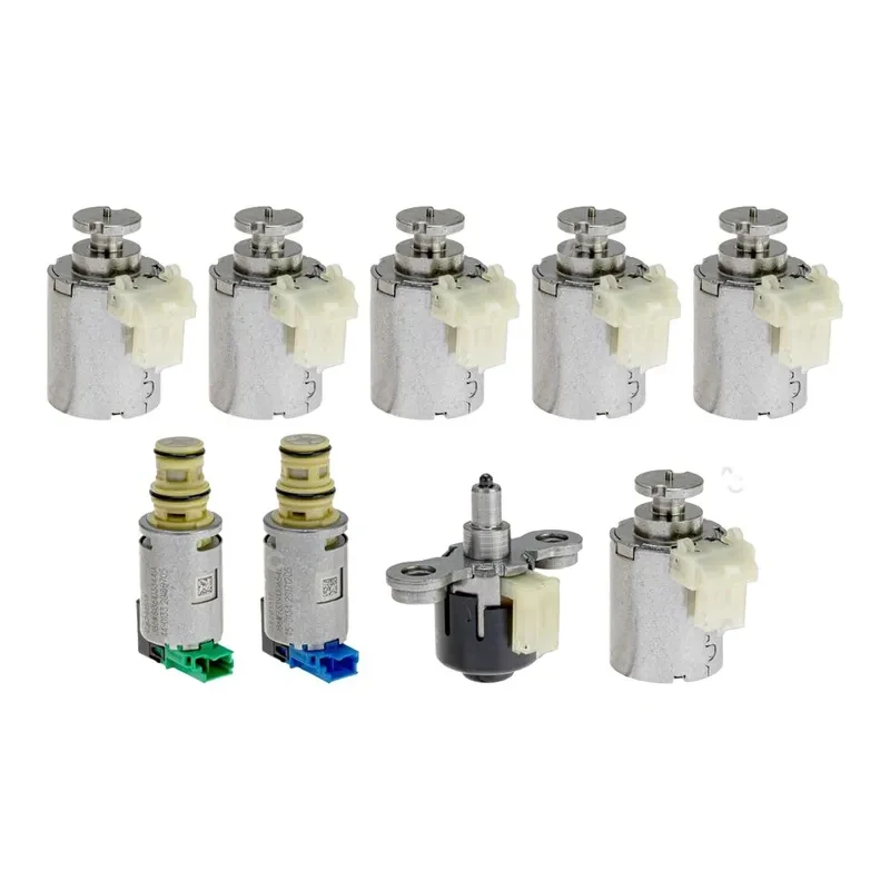 9PCS/SET 8F35 10R80 Original Genuine For Ford Expedition/F-150 &Lincoln 2018~2021Auto Transmission Valve Body Solenoids Kit