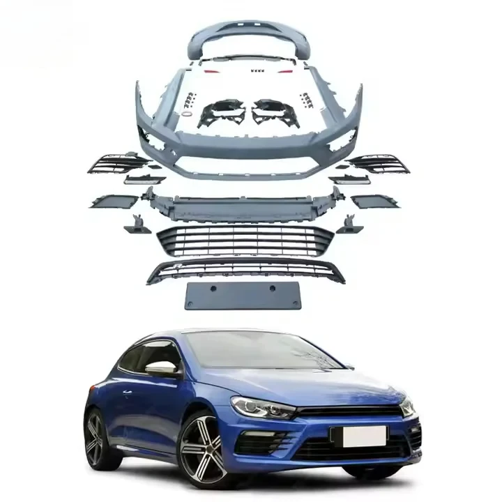 

Fresh Stock FORVolkswagen SCIROCCO 2015 Aggressive R Style PP Plastic Bumper BODYKIT