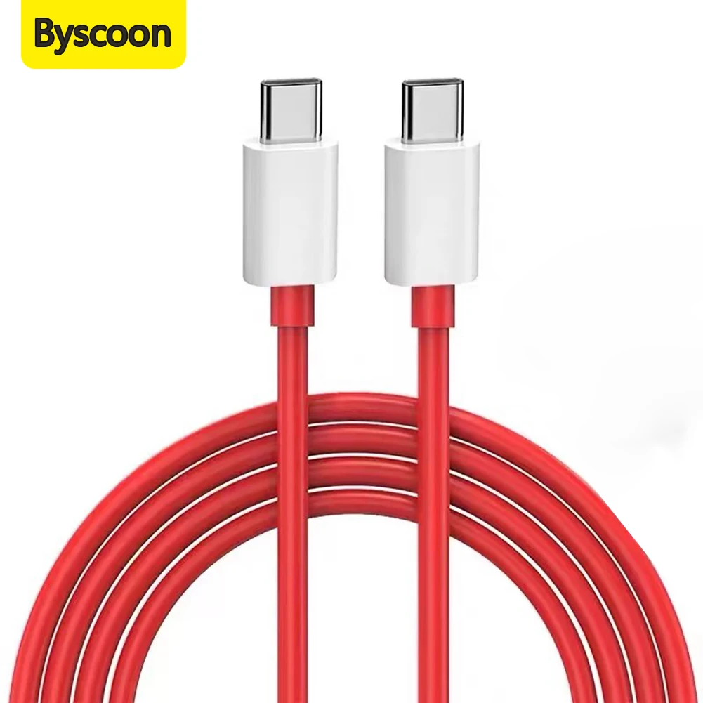 USB-кабель Byscoon, зарядка для OnePlus 9 9R N10 10 Pro 9RT 8 7Pro 7 t 7 T 6t, 65 Вт, 5A, с функцией быстрой зарядки