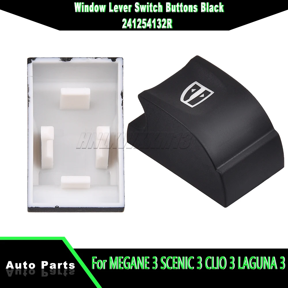 For MEGANE 3 SCENIC 3 CLIO 3 LAGUNA 3 2009-2016 241254132R Window Lever Switch Buttons Black Car Acessories