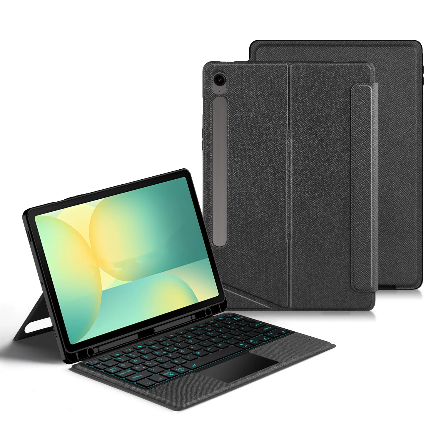 Magic Keyboard Case For Samsung Galaxy Tab S10 FE 10.9 SM-X520 X526B Tablet Smart Cover for Galaxy Tab S9 S10 FE S10 Lite Funda