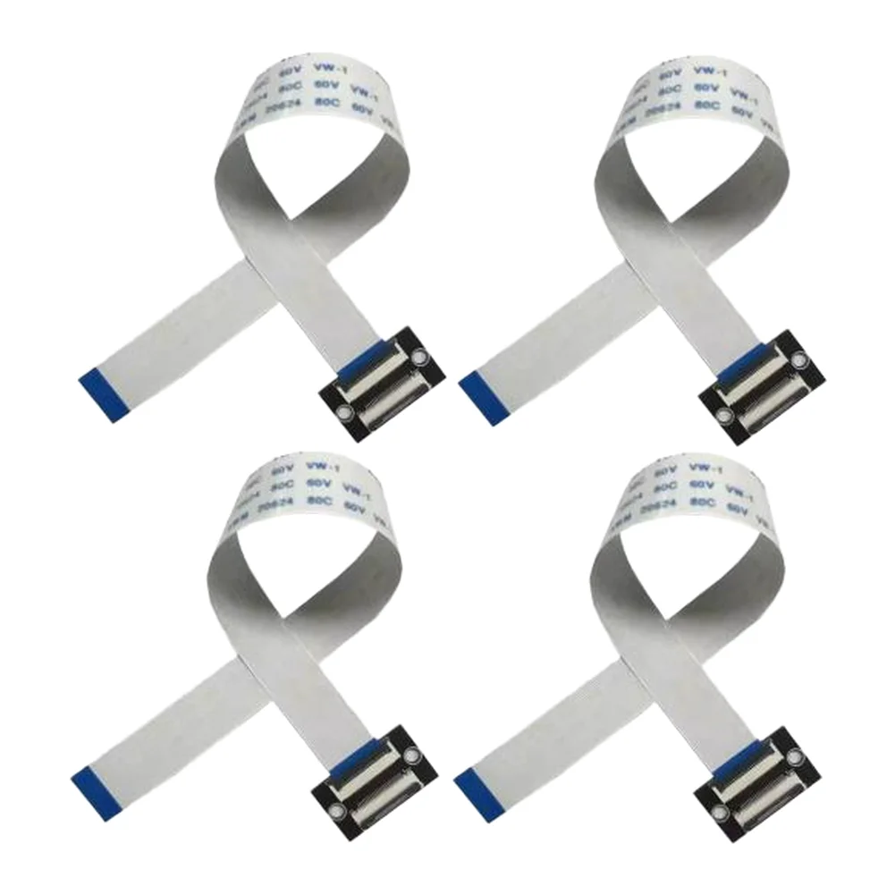 For esp32-CAM Compatible Extension Cable Set 4pcs 20cm Length for For ov2640 and OV3660 Camera Module Integration