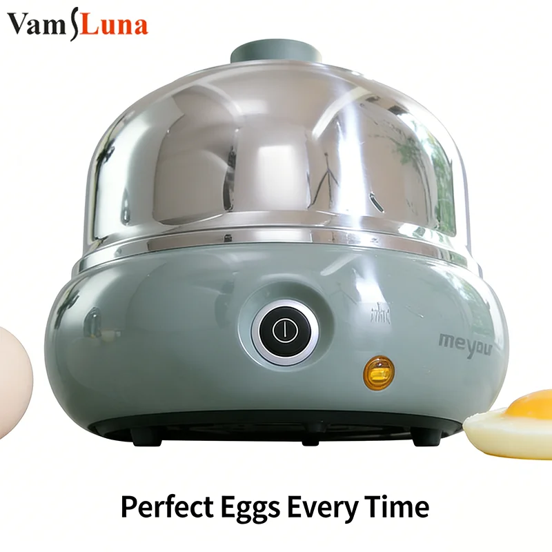 

Электрическая яйцеварка, пароварка, емкость для яиц, яйцеварка из нержавеющей стали, мягкие, средние, вареные яйца-пашот, кухня для завтрака