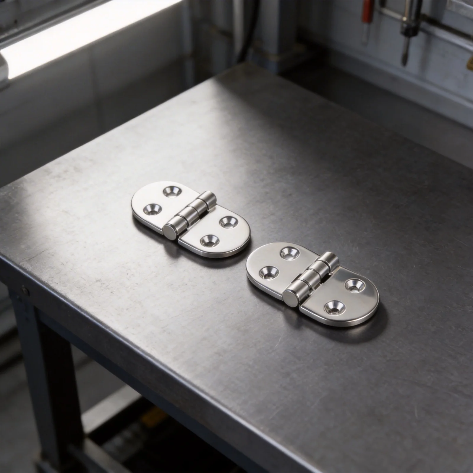 Cabinet Door Hinges 316 Stainless Steel 316 Stainless Steel Cabinet Hinges Erosion Resistant Material Good Load Capacity