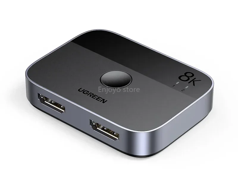 UGREEN HDMI2.1 Switch 8K@60Hz 2in1 Out Ultra HD HDMI Splitter High Speed Video Switcher for PC Game Console TV Monitor Projector