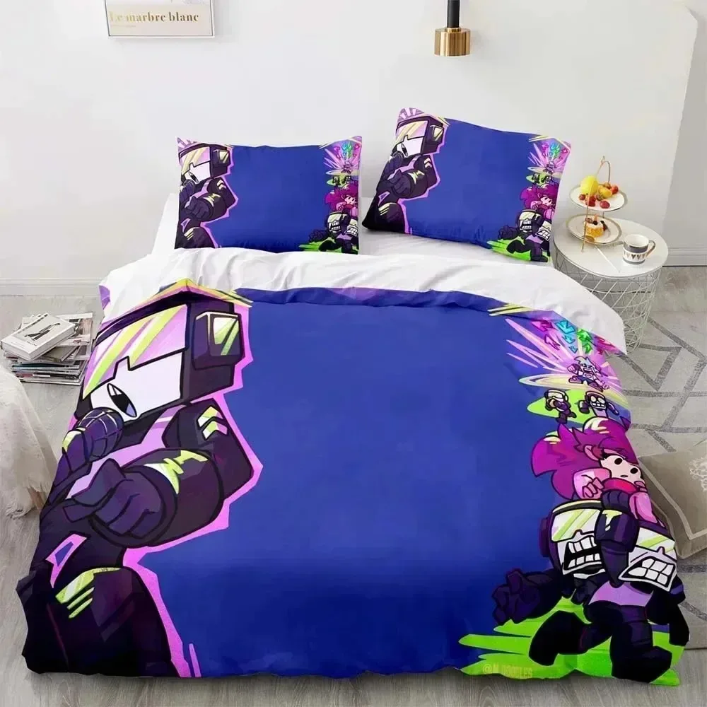 Game Friday Night Funkin 3D NEW Duvet Cover Pillowcase Bedding Set Adult Girl Bedroom Decoration Children Single Double Large