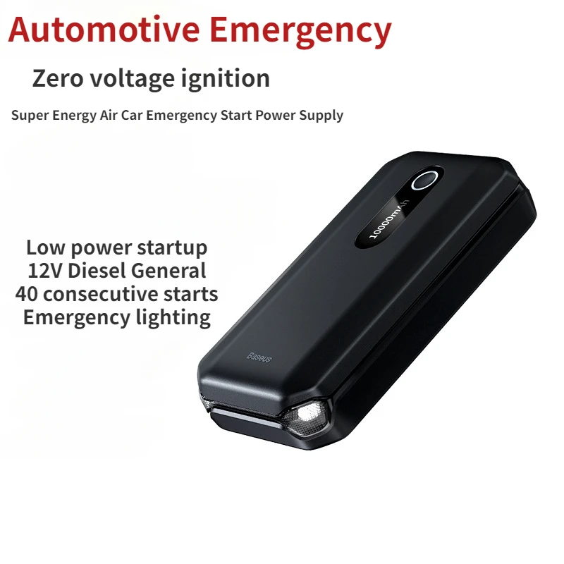 10000mah 1000A Portable Emergency Starting Power Supply For Automobiles Quick Charge Lighting Large Capacity Super Energy Air