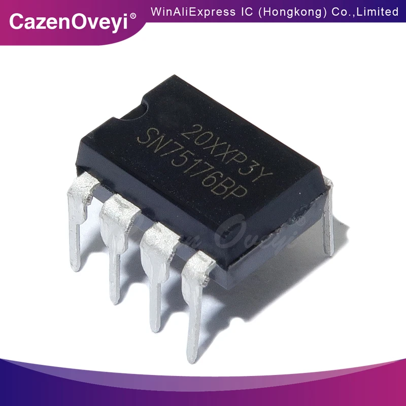 SN75176BP SN75176 DIP-8, 10 pièces