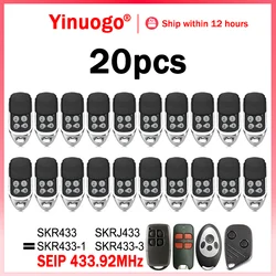 For SEIP TM60 TS75 TM50 TM80 TS100 Receiver 433.92MHz SEIP SKR433 SKR433-1 SKRJ433 SKR433-3 Garage Door Remote Control