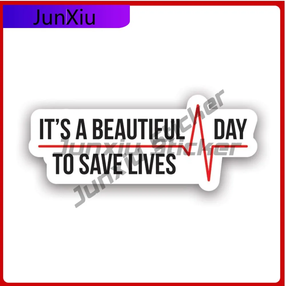 

It's A Beautiful Day To Save Cool Window Waterproof Vinyl Decal For Motorcycle Helmet Fun Fun Decor Creative Creative High