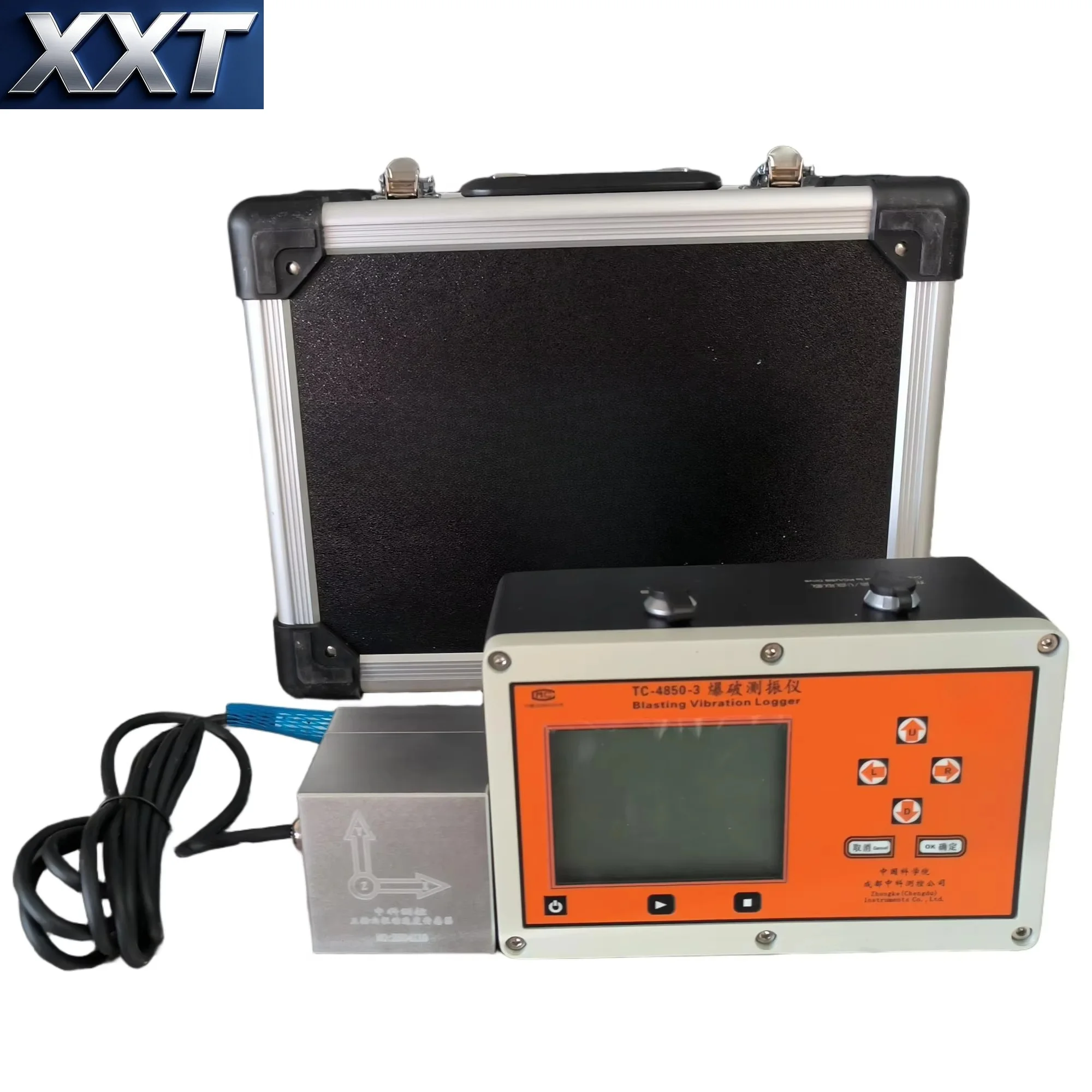 XXT Structural Vibration Recording Equipment For Blasting Ground And Road Surface Vibration Data Collection In Engineering Site