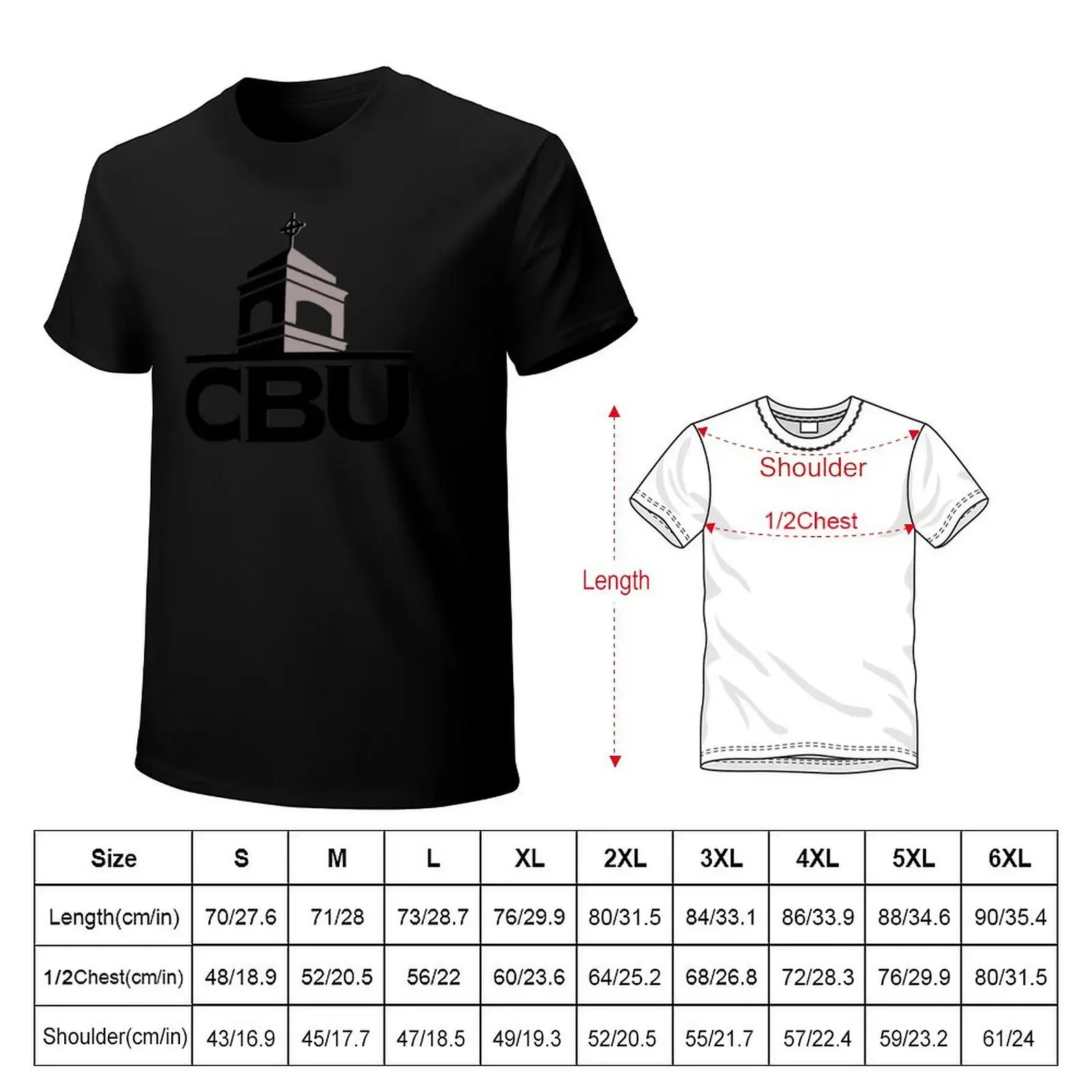 Christian Brothers University T-Shirt aesthetic clothes graphics summer clothes customizeds plain black t shirts men