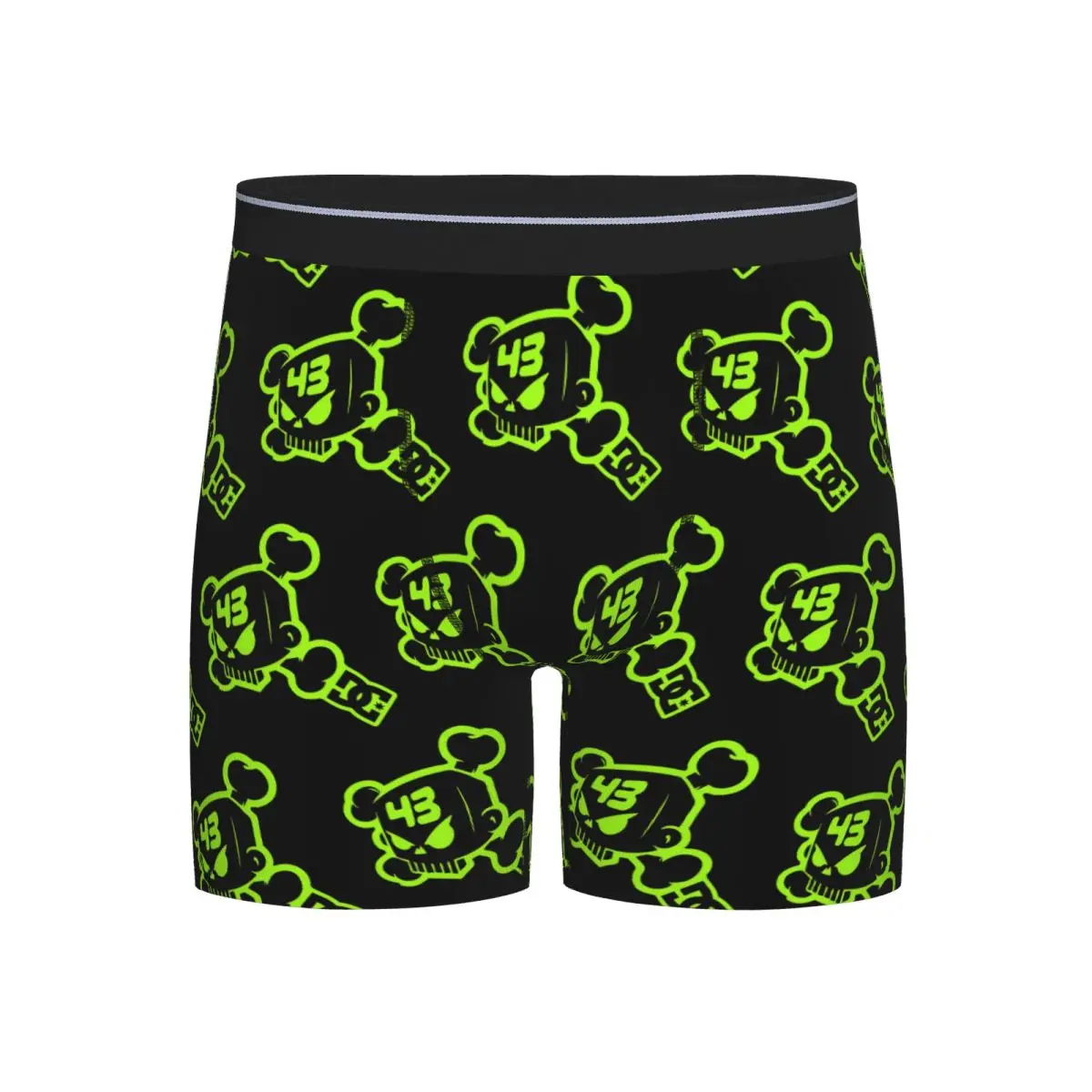 

Long Boxer Underpants Shorts Ken Block 43 Panties Male Soft Underwear for Homme Man Boyfriend Gift
