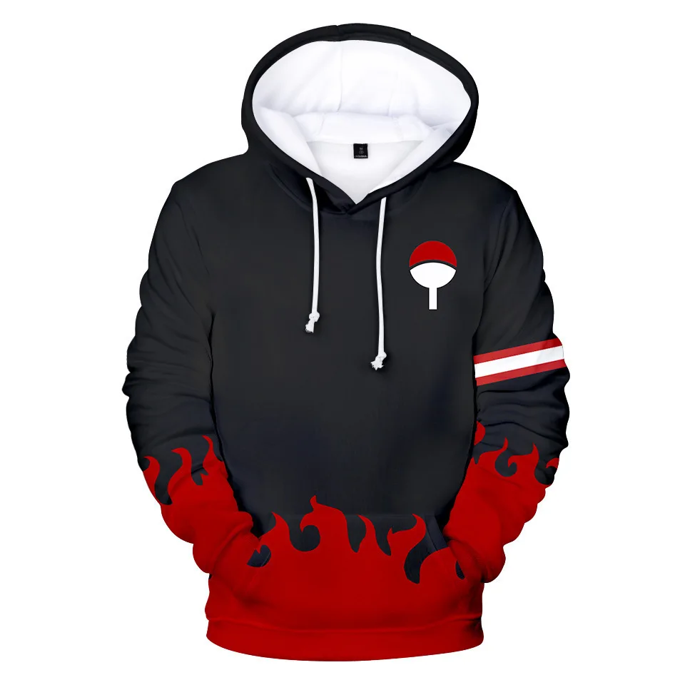 2026 Neuer Bandai Naruto 3D Digital-Print Anime Hoodie Japanischer Streetwear/Harajuku/Y2K-Stil Bequemer Pullover – Detail 13