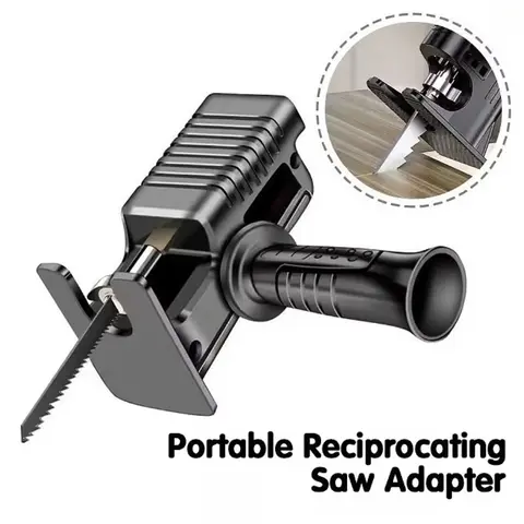 휴대용 왕복 톱 어댑터 전기 드릴-톱 전기 톱 목재 금속 절단 도구 톱 전동 공구 액세스