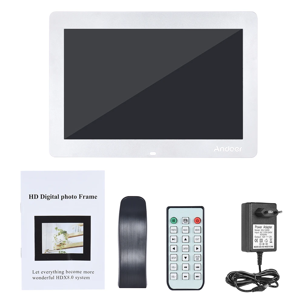 

14" Wide Screen HD LED Digital Picture Frame Digital Album High Resolution 1280*800 Electronic Photo Frame with Remote Control