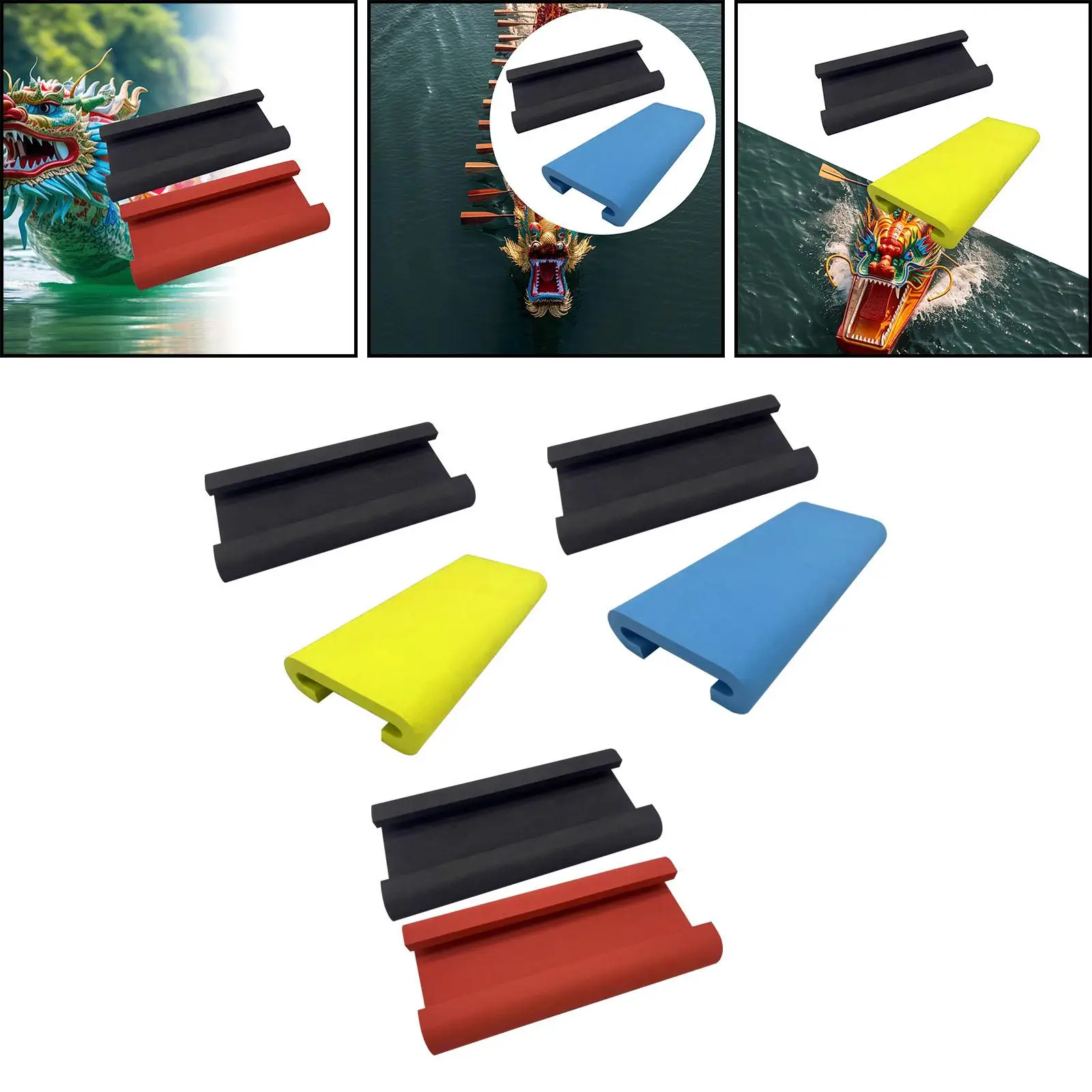 

2x Dragon Boat Seat Pads EVA Fishing Seat Pads Non Slip Rower Boating Cushion Kayak Seat Cushion Rowing Machine Seat Cushions