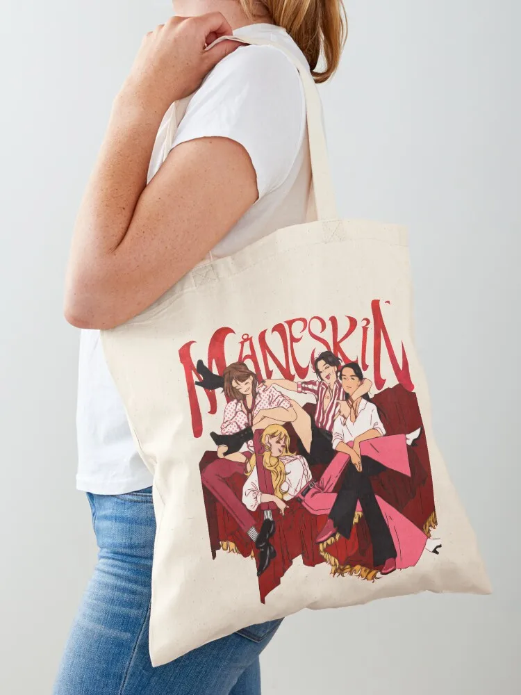 

Maneskin Tote Bag Customizable tote bag Women's shopper bag tote bags cloth bags Shopping bags