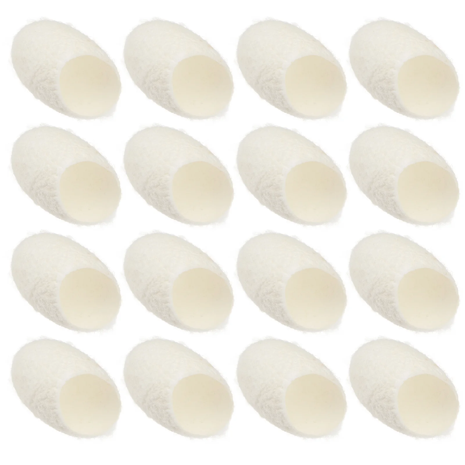 100 pçs bolas de bicho-da-seda naturais cuidados faciais limpadores esfoliante remoção de cravos pele suave cuidados com a pele esfrega limpeza seda