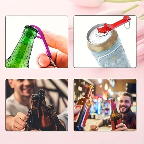 1 шт. индивидуальный логотип, открывалка для бутылок с именем, пивной брелок, многофункциональный брелок с лазерной гравировкой, цепочка для бара, рекламный многоцветный подарок топ 6 рекламная продукция - №4