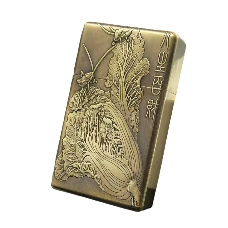 ZORRO brass kerosine lighter 538 precision relief series old-fashioned grinding wheel cigarette lighter tool men's gift