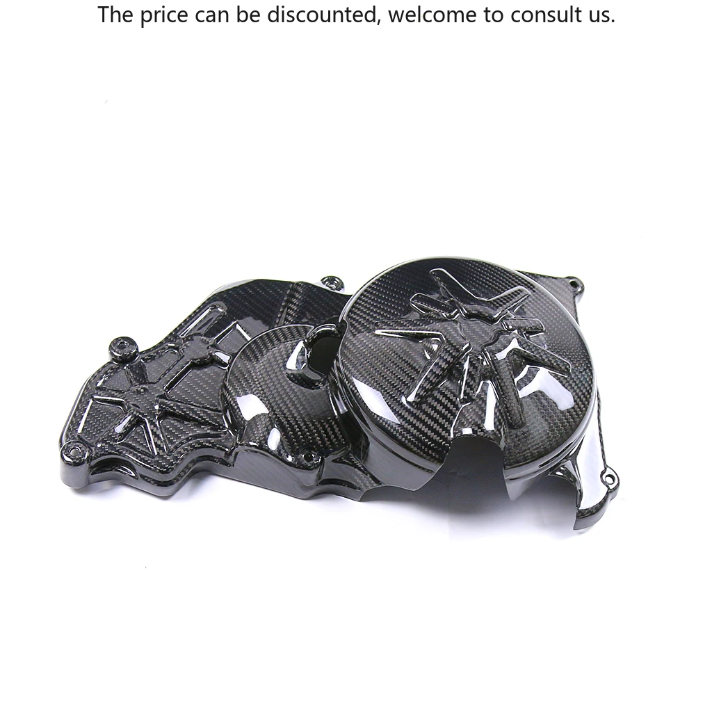 

100% 3K Dry Carbon Fiber Motorcycle RSV4 Engine Cover 2021 2022