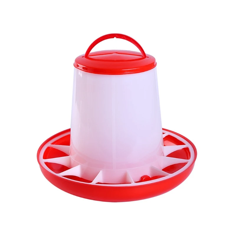 367A Plastic Chick Feeder Poultry Food Dispenser Easy to Clean Feeding Supplies