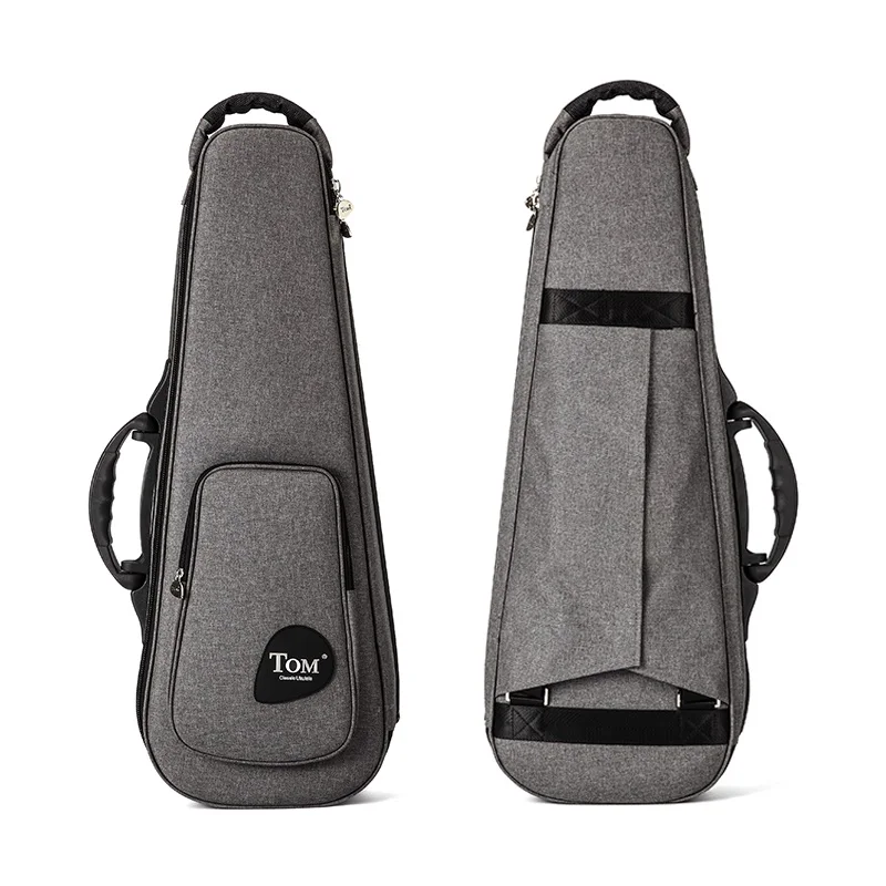 Guitar Bag Case 23inch 24inch Ukulele Bag Case 26inch Ukelele Bag Double Strap Hidden Portable Ukelele Case Box 25mm Thick Bag