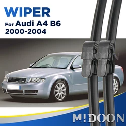 MIDOON Wiper Front Wiper Blades For Audi A4 B6 8E/8H October 2000 - Nov. 2003 Windshield Windscreen Front Window 22